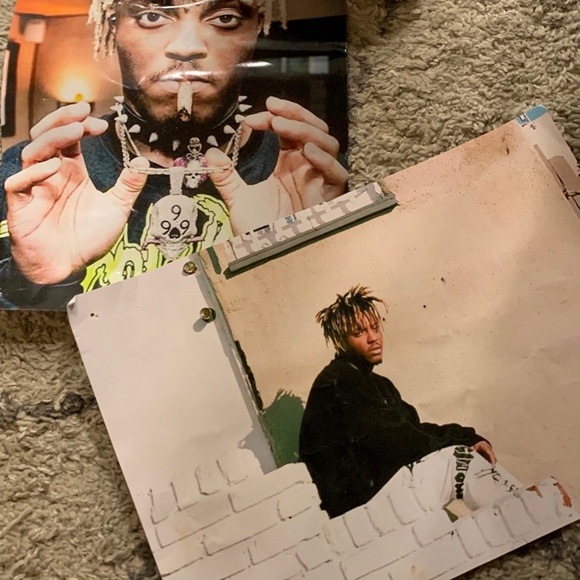 Art Juice Wrld Poster Bundle Two Authentic Posters Poshmark